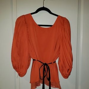 Gracia orange blouse